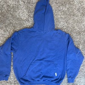 New Blue Pleasing hoodie + patch